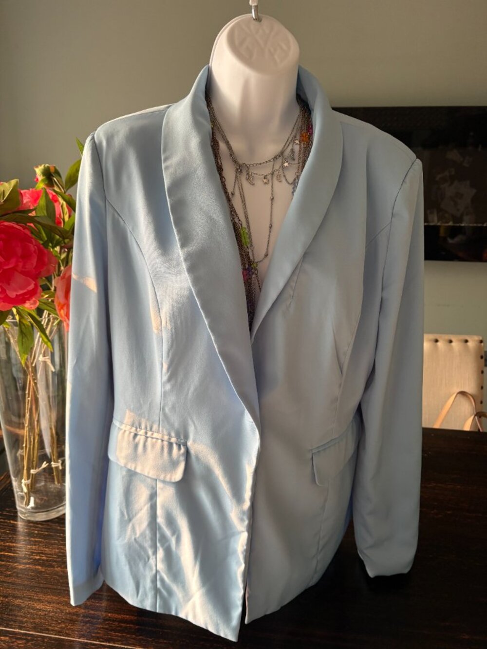 Light  Blue Blazer